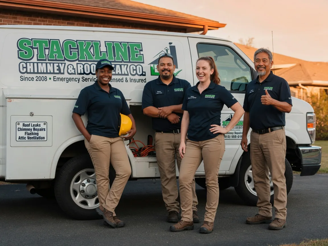 Chimney flashing repair company in Byron, MN